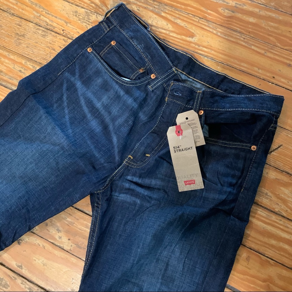 Men’s Levi’s 514 Straight Jeans 34x32 NWT